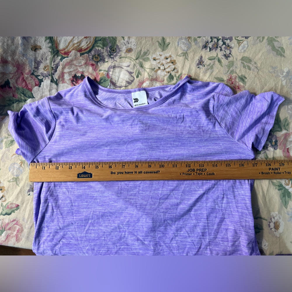 Target Lavender Crop Top - Picture 5 of 9